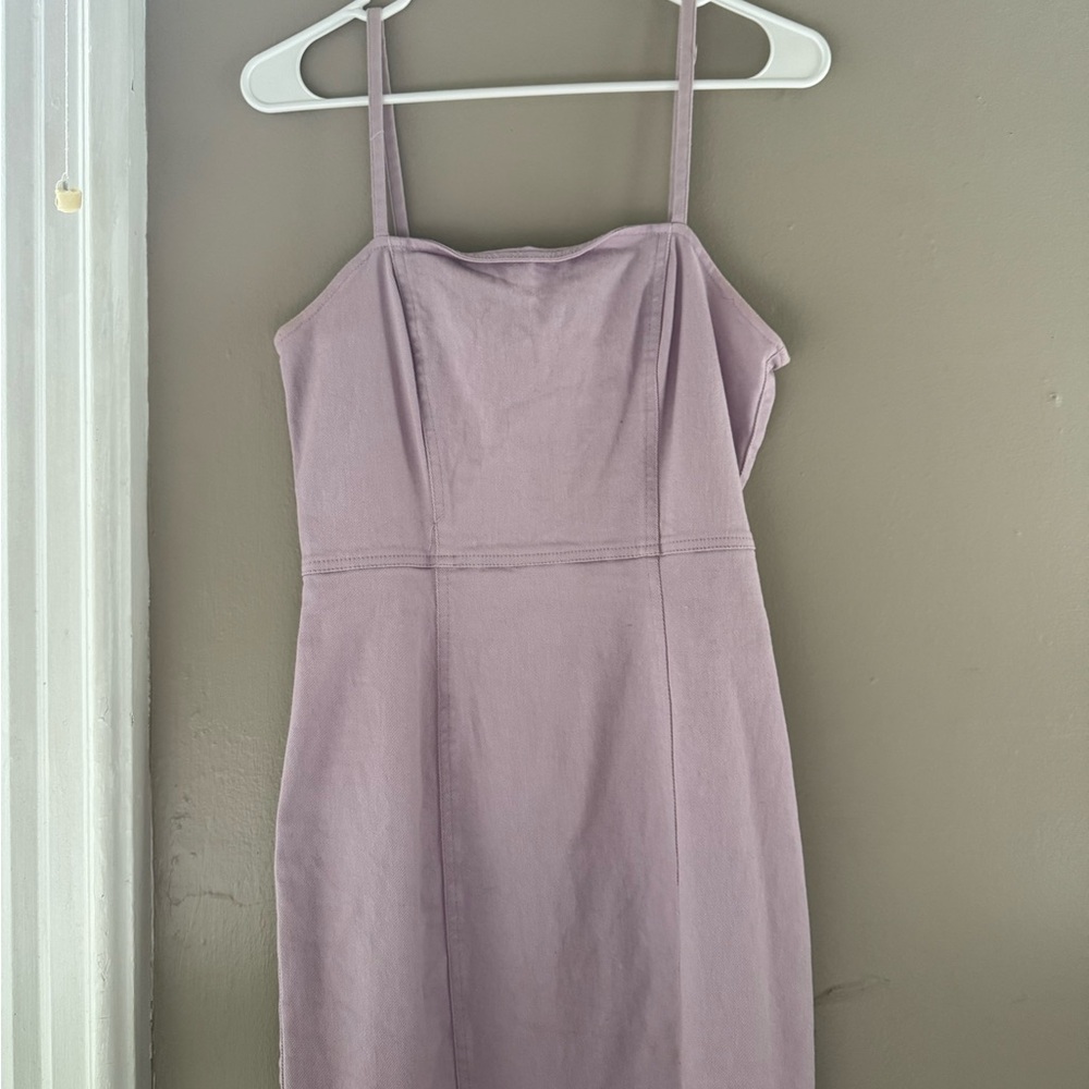 Lavender Spaghetti Strap Dress